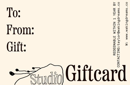Waking Dreams Studio Gift Card
