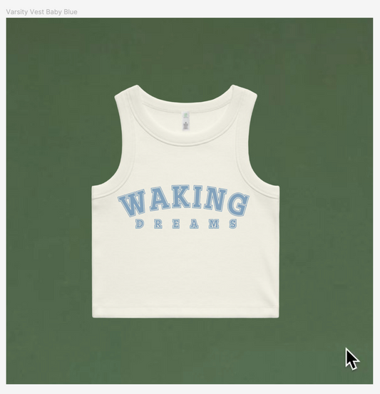 Varsity Baby Blue - Vest